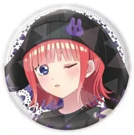 A.中野二乃 「五等分の花嫁* ホログラム缶バッジ(65mm) 01.甘辛ロックver.(描き下ろしイラスト)」