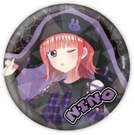 B.中野二乃 「五等分の花嫁* ホログラム缶バッジ(65mm) 01.甘辛ロックver.(描き下ろしイラスト)」