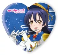 園田海未 「ラブライブ! ハート型缶バッジ 01.パレードver.(描き下ろしイラスト)」