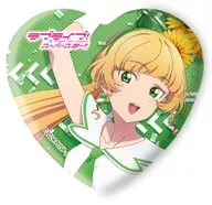 平安名すみれ 「ラブライブ!スーパースター!! ハート型缶バッジ 04.パレードver.(描き下ろしイラスト)」