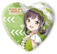 鈴賀レナ 「スクールアイドルミュージカル ハート型缶バッジ 06.パレードver.(描き下ろしイラスト)」