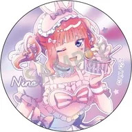 中野二乃(半身) 「五等分の花嫁* トレーディングメタリック缶バッジ アイス屋さん/カミアニTOUCH」