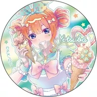 中野四葉(半身) 「五等分の花嫁* トレーディングメタリック缶バッジ アイス屋さん/カミアニTOUCH」