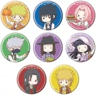 全8種セット 「NARUTO-ナルト- 疾風伝 缶バッジ 18.収穫祭ver. グラフアートイラスト」