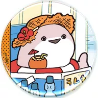 ぴすちゃん(麦わら帽子) 「店番のスピス カンバッジ(ブラインド)」