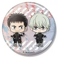 日比野カフカ＆市川レノ 「怪獣8号 わいわい缶バッジ」