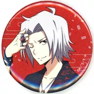 獄寺隼人 「家庭教師ヒットマンREBORN! 描き下ろし 和服ver. トレーディンググリッター缶バッジ」
