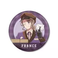 [新品] フランス 描き下ろし BIG缶バッジ 郵便屋ver. 「ヘタリア World★Stars」