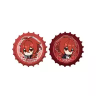 ディルック サイ夜華宴シリーズ デフォルメ瓶蓋磁吸バッジセット 「原神」