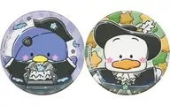 タキシードサム＆あひるのペックル 缶バッジSET 「Happyくじ Sanrio characters HALLOWEEN 2025」 缶バッジSET賞