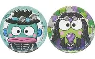 ハンギョドン＆けろけろけろっぴ 缶バッジSET 「Happyくじ Sanrio characters HALLOWEEN 2025」 缶バッジSET賞