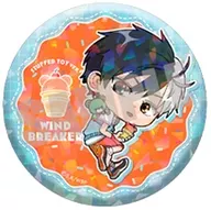 桜遥 「WIND BREAKER トレーディングホログラム缶バッジ STUFFED TOY ver.」