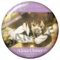 J.アリナ・クローバー 「ギルドの受付嬢ですが、残業は嫌なのでボスをソロ討伐しようと思います トレーディング缶バッジ」