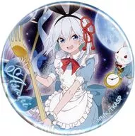 甘神朝姫(名前表記左下) 「甘神さんちの縁結び ～月灯りの夢見茶会～ POP UP SHOP トレーディング缶バッジ」