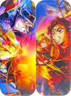 全2種セット レンチキュラーロング缶バッジ 「劇場版 鬼滅の刃 無限城編 第一章 猗窩座再来 第四弾キービジュアル WEBSHOPくじ しのぶvs童磨」 C賞 