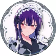 鷹峰高嶺(ブラック/顔アップ) 「缶バッジ TVアニメ 履いてください、鷹峰さん 01.描き下ろしイラスト」