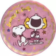 スヌーピー＆サリー 「PEANUTS(SNOOPY) 75years シークレットホログラム缶バッジ」