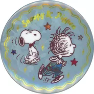 スヌーピー＆ピッグペン 「PEANUTS(SNOOPY) 75years シークレットホログラム缶バッジ」