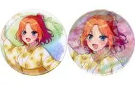 中野四葉 缶バッジ2個セット 「きゃらっとくじ TVスペシャルアニメ 五等分の花嫁＊ ～灯る、ひと夏の声～」 E賞