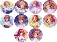 全5種セット 缶バッジ2個セット 「きゃらっとくじ TVスペシャルアニメ 五等分の花嫁＊ ～灯る、ひと夏の声～」 E賞