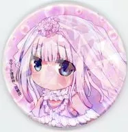 カンナ(A) 「ホログラム缶バッジ(57mm) 小林さんちのメイドラゴン 01.水着ウェディングver. 描き下ろしイラスト」