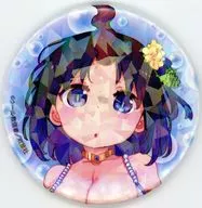 エルマ(A) 「ホログラム缶バッジ(57mm) 小林さんちのメイドラゴン 01.水着ウェディングver. 描き下ろしイラスト」