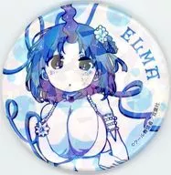 エルマ(B) 「ホログラム缶バッジ(57mm) 小林さんちのメイドラゴン 01.水着ウェディングver. 描き下ろしイラスト」