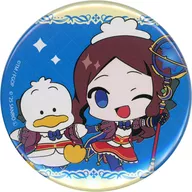 ライダー/レオナルド・ダ・ヴィンチ×あひるのペックル 「Fate/Grand Order×サンリオキャラクターズ 缶バッジ 03/(コラボイラスト)」