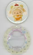 ポムポムプリン 「サンリオキャラクターズ PVCクリアケースつき缶バッジ～ラテクマベビーデザイン～」