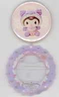 クロミ 「サンリオキャラクターズ PVCクリアケースつき缶バッジ～ラテクマベビーデザイン～」