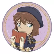 灰原哀 ちょいデカ箔押し缶バッジ weekend holiday 「名探偵コナン」