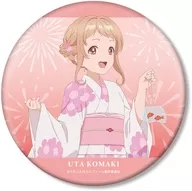 [新品] ウタ 描き下ろし 夏祭りver. BIG缶バッジ 「TVアニメ うたごえはミルフィーユ」