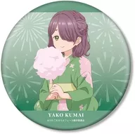 [新品] クマちゃん 描き下ろし 夏祭りver. BIG缶バッジ 「TVアニメ うたごえはミルフィーユ」