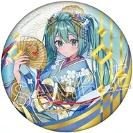 B.初音ミク(人魚) 百鬼夜行 ～麗宴～ 箔押しBIG缶バッジ 「VOCALOID」