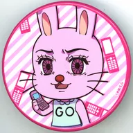 うさみちゃん 「TVアニメ 増田こうすけ劇場 ギャグマンガ日和GO ぷちちょこトレーディング缶バッジ」