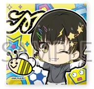 蜂楽廻 「スクエア缶バッジ TVアニメ ブルーロック 01.デコラver. ミニキャライラスト」