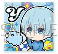 氷織羊 「スクエア缶バッジ TVアニメ ブルーロック 02.デコラver. ミニキャライラスト」