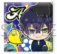 オリヴァ・愛空 「スクエア缶バッジ TVアニメ ブルーロック 02.デコラver. ミニキャライラスト」