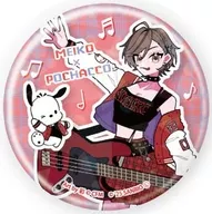 MEIKO×ポチャッコ 「ホログラム缶バッジ(57mm) ピアプロキャラクターズ×サンリオキャラクターズ 01.コラボイラスト」