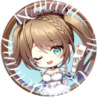 栗駒こまる(SD/正面) 「バーチャルYouTuber あおぎり高校 栗駒こまる 1stイベント こまる 淫 わんだーらんど ミュージアム/ファンミーティング トレーディング缶バッジ」