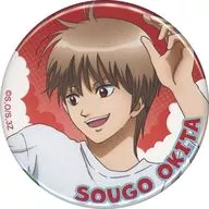 沖田総悟 缶バッジ 「DMMスクラッチ! TVアニメ 3年Z組銀八先生 スクラッチ」 E-4賞