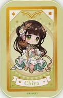 千夜 スクエア缶バッジ 「DMMスクラッチ! ご注文はうさぎですか?BLOOM スクラッチ第四弾」 E-4賞