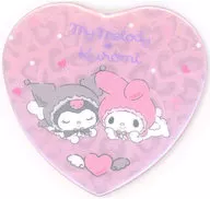 クロミ＆マイメロディ(C) 「サンリオキャラクターズ MY MERODY KUROMI シークレットハートホログラム缶バッジ」