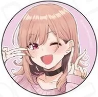 枦保さん(ピンク/ピース) 「アイドル辞めるけど結婚してくれますか!? カンバッジ」