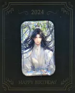 藍忘機 誕生日テーマ 瑠璃春ver. 缶バッジ 「魔道祖師」