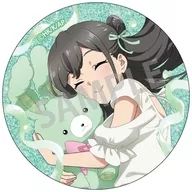 美東美織 「青春ブタ野郎はサンタクロースの夢を見ない トレーディンググリッター缶バッジ/うさぬいだっこ」