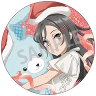 ミニスカサンタ 「青春ブタ野郎はサンタクロースの夢を見ない トレーディンググリッター缶バッジ/うさぬいだっこ」