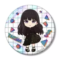 井ノ上たきな meagratiaコラボ ちびキャラ 75mmオーロラ缶バッジ ver.A 「TVアニメ リコリス・リコイル」