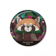マギー君 Aure Glass 75mmグリッター缶バッジ 「出禁のモグラ」