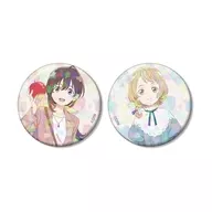 [新品] 安曇野りせ＆アリス ホログラム缶バッジ2個セット 「不思議の国でアリスと -Dive in Wonderland-」